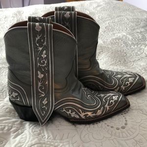 silver rocketbuster custom boots cowgirl boots